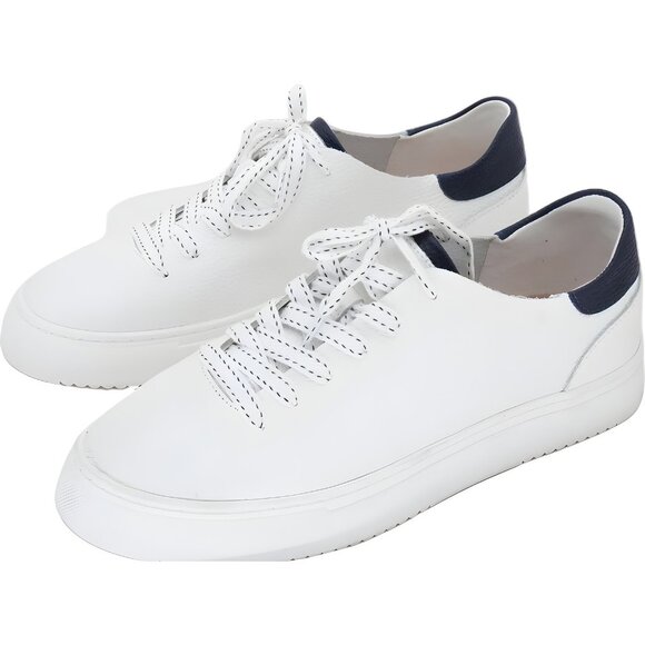 On 34th Parkss Lace-Up White/Navy Sneakers Casual Comfort Women's US 9M - Picture 2 of 6